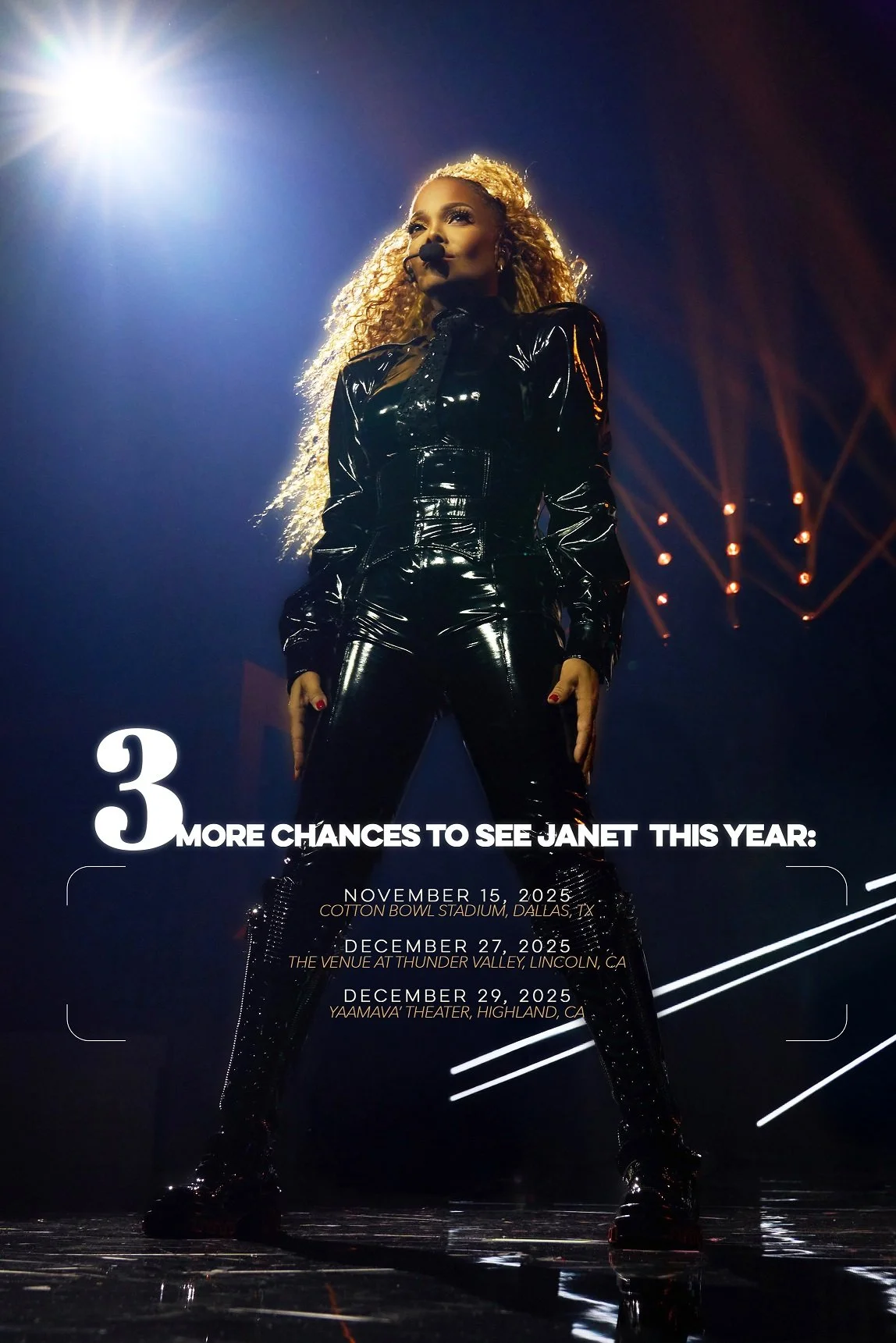 JANETパンフレット Janet Jackson Janet. 93/94 World Tour Original Large Concert